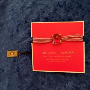Juicy Couture hot pink bracelet